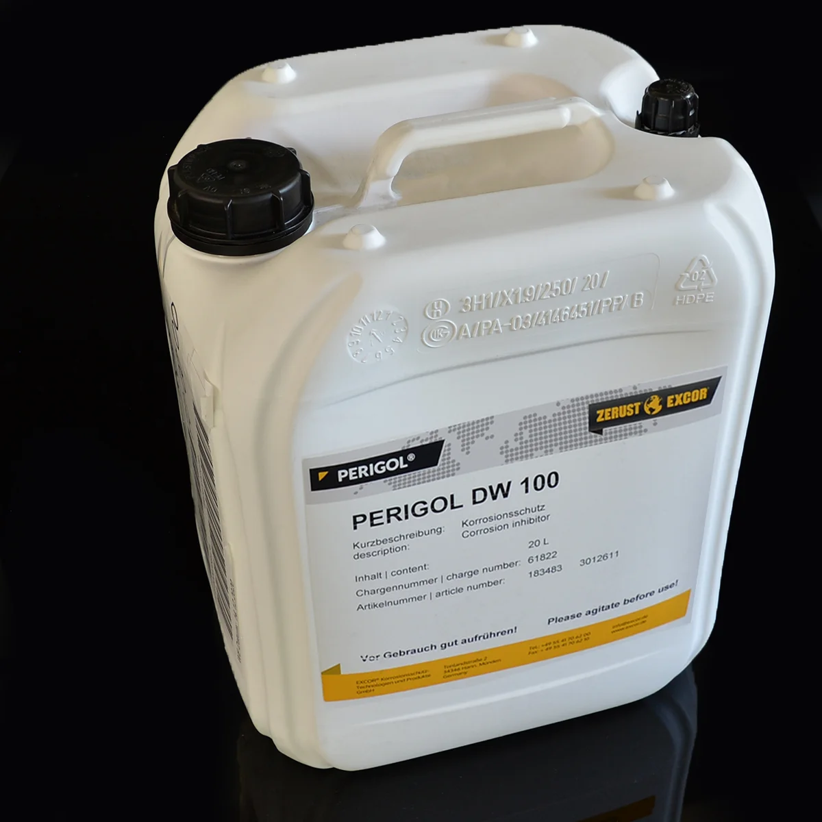 Płyn antykorozyjny Perigol DW 100 w kanistrze