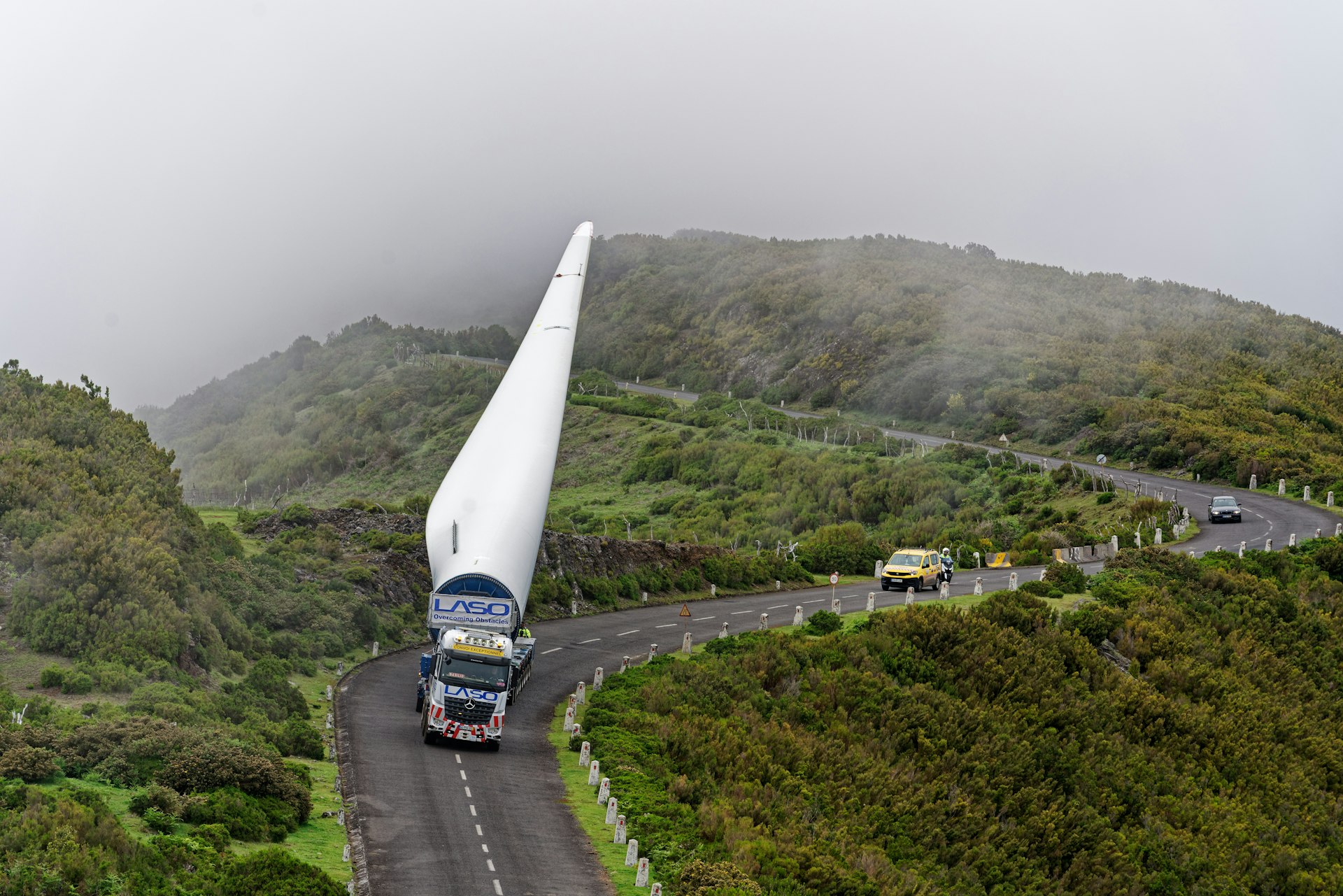 transport lopaty turbiny wiatrowej