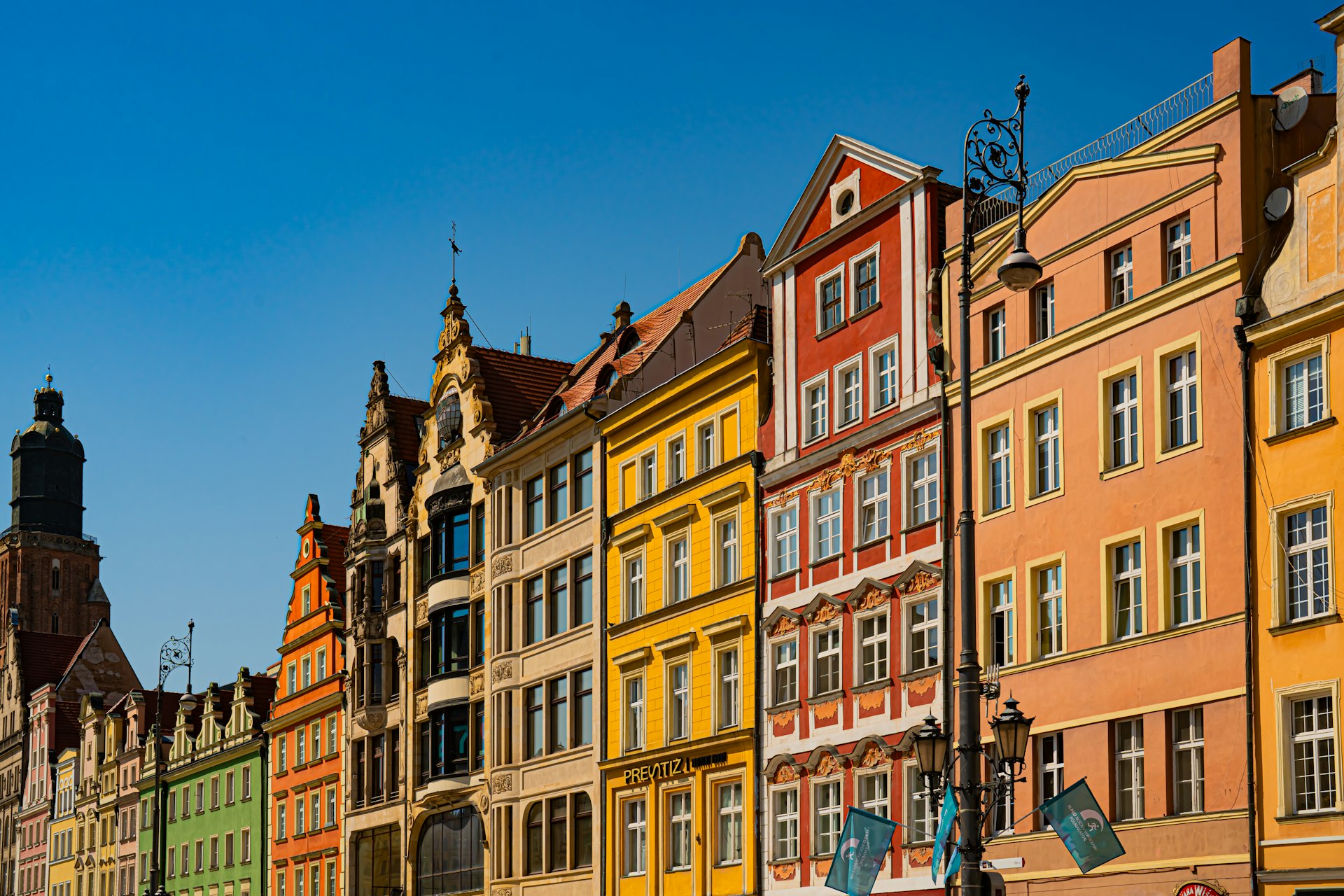 wroclaw kamienice w centrum
